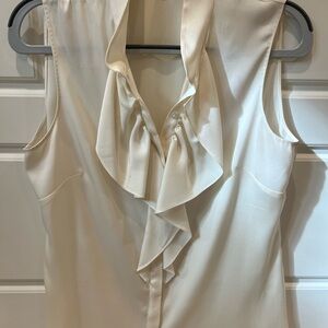 Elie Tahari Cream Blouse